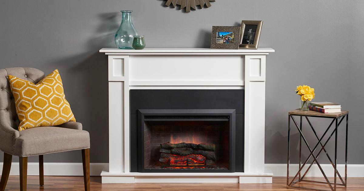 SimpliFire electric fireplace insert